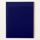 Meeresschildkröte im Unterwasser-Aquarell-Stil Planer (Rückseite)