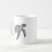 Meeresschildkröte Kaffeetasse (Vorderseite Links)