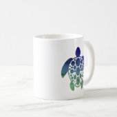 Meeresschildkröte Kaffeetasse (VorderseiteRechts)