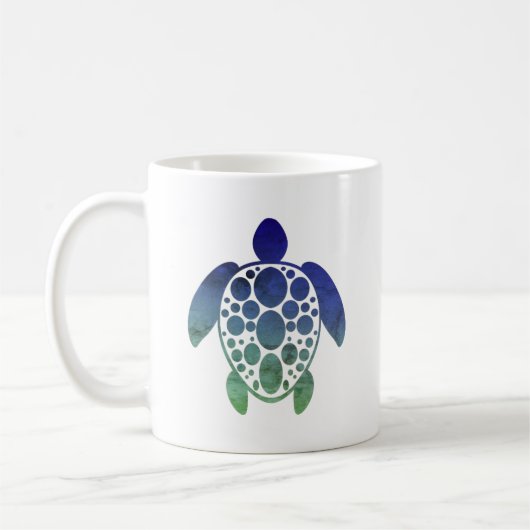 Meeresschildkröte Kaffeetasse (Links)