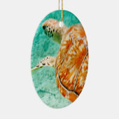 Meeresschildkröte Keramik Ornament (Rechts)