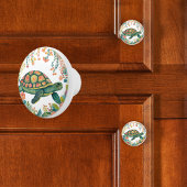 Meeresschildkröte Keramikknauf