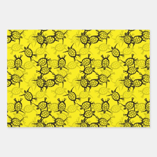 Meeresschildkröte Kinder Geschenkpapier Set (Vorderseite 3)