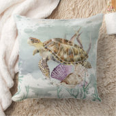 Meeresschildkröte Kissen (Decke)