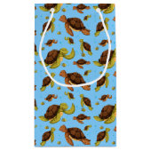 Meeresschildkröte Kleine Geschenktüte (Rückseite)