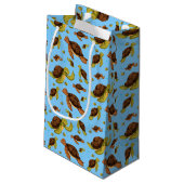 Meeresschildkröte Kleine Geschenktüte (Rückseite Schrägansicht)