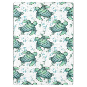 Meeresschildkröte Klemmbrett (Rückseite)