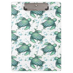 Meeresschildkröte Klemmbrett