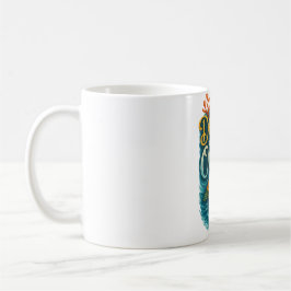 Meeresschildkröte & Korallen-Kunst Kaffeetasse