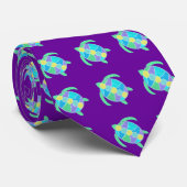 Meeresschildkröte Krawatte (Gerollt)