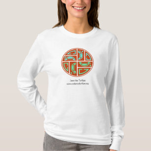 Meeresschildkröte-Kreis des Lebens T-Shirt