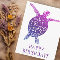 Meeresschildkröte Landschildkröte ALLES GUTE ZUM G
