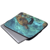 Meeresschildkröte Laptopschutzhülle (Vorne Knopf)
