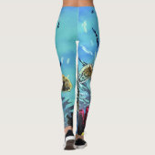 Meeresschildkröte Leggings (Rückseite)