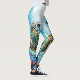 Meeresschildkröte Leggings