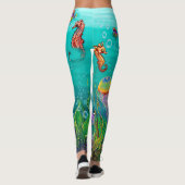 Meeresschildkröte Leggings (Rückseite)