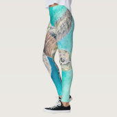 Meeresschildkröte Leggings (Links)