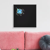 Meeresschildkröte Leinwanddruck (Insitu (Wohnzimmer))