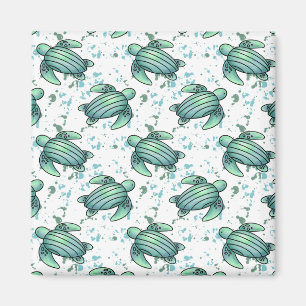 Meeresschildkröte Magnet