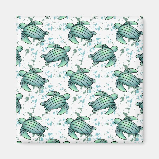 Meeresschildkröte Magnet (Vorne)