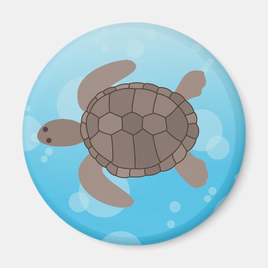 Meeresschildkröte Magnet (Vorne)