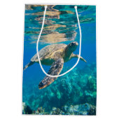 Meeresschildkröte Mittlere Geschenktüte (Rückseite)