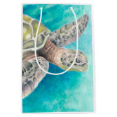 Meeresschildkröte Mittlere Geschenktüte (Vorderseite)