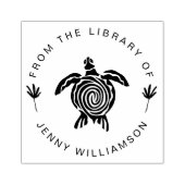 Meeresschildkröte modern aus der Bibliothek des Bu Gummistempel (Prägung)