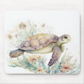 Meeresschildkröte Mousepad (Vorne)