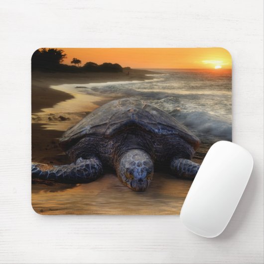 Meeresschildkröte Mousepad (Mit Mouse)
