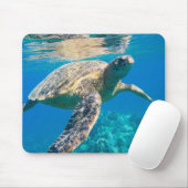 Meeresschildkröte Mousepad (Mit Mouse)