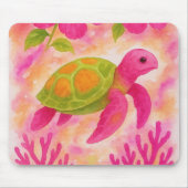 Meeresschildkröte Mousepad (Vorne)