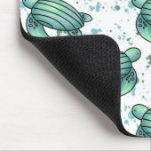 Meeresschildkröte Mousepad (Ecke)