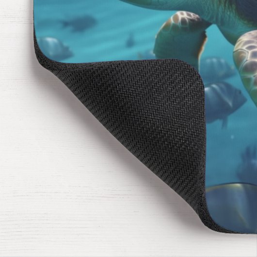 Meeresschildkröte Mousepad (Ecke)
