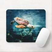 Meeresschildkröte mousepad (Mit Mouse)
