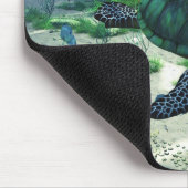 Meeresschildkröte Mousepad (Ecke)