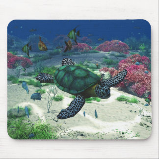 Meeresschildkröte Mousepad