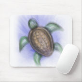 Meeresschildkröte Mousepad (Mit Mouse)