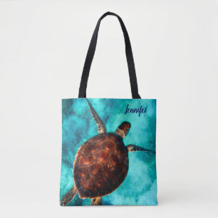 Meeresschildkröte Nautical Meeresleben Tasche