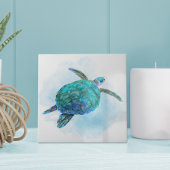 Meeresschildkröte Nautische Küste Fliese