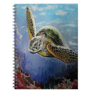 Meeresschildkröte Notizblock