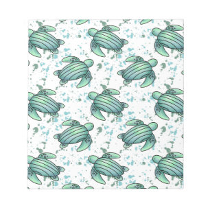 Meeresschildkröte Notizblock