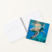 Meeresschildkröte Notizblock (Innenseite)