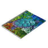 Meeresschildkröte-Notizbuch Notizblock (Linke Seite)