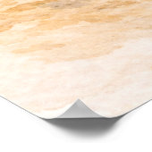 Meeresschildkröte Ozeanstrand Poster (Ecke)