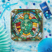 Meeresschildkröte Pappteller (Party)