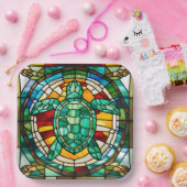 Meeresschildkröte Pappteller (Party)