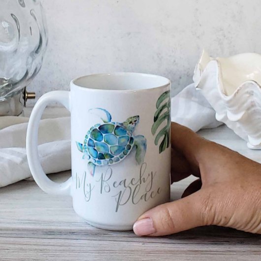 Meeresschildkröte Personalisiert Kaffeetasse