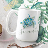 Meeresschildkröte Personalisiert Kaffeetasse