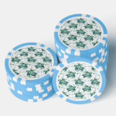 Meeresschildkröte Pokerchips (Stapel)